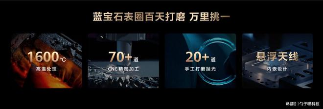 H ULTIMATE DESIGN非凡大师高端用户首选马德里竞技携手K8蓝宝石水晶！HUAWEI WATC(图5)