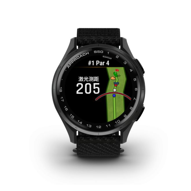 款Approach S50 高尔夫智能手表轻巧随行慧腕全场Garmin佳明发布纤薄(图3)